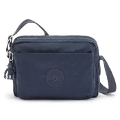 KIPLING Torba za čez ramo Abanu, modra