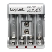 Logilink Punjac baterija za Ni-MH/Ni-Cd AA/AAA/9V