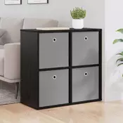 Kreveta s ladicama Crni hrast 68,5 x 32 x 67 cm