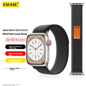 Escase Zamenska narukvica za pametni sat za Apple Watch S11/10/9/8/7/6/5/4/SE3, Crna