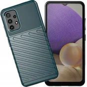 HURTEL Fleksibilen oklepni ovitek Thunder Case za Samsung Galaxy A72 4G zelen