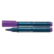 shumee SCHNEIDER Maxx 130 permanentni marker, okrogel, 1-3 mm, vijoličen