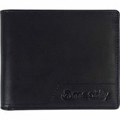 Meatfly Eliot Premium Leather Wallet Black Novcanik