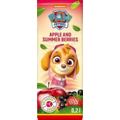 Nickelodeon Paw Patrol jabolko črni ribez jagoda 50% sok 200 ml