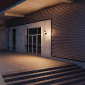 STEINEL LED zunanja stenska svetilka XLED PRO Expanse, antracit IP54 - Sodobni - Plastika