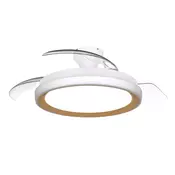 Bliss DC STROPNI VENTILATOR SA PRIGUŠIVOM LED SVJETILJKOM 28W+35W TW ZLATNA 8721103096067