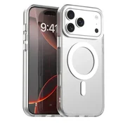 Maska za iPhone 18 Pro / 17 Pro, MaxMobile TPU MagSafe, prozirna