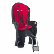 Hamax Sedež za zadaj (do 22 kg) Kiss črna/rdeča