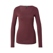 VERO MODA Pulover VMMAXI vinsko rdeča