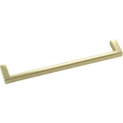 Pohištveni ročaj Macha razmak lukenj 128 mm, širina 136 mm, ZN, med. poliran