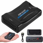 Verkgroup Adapter pretvornik HDMI v scart AV euro FULL HD