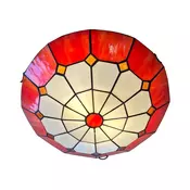Brilagi - Tiffany vitražna plafonska svetiljka SIENNA 2xE27/60W/230V precnik 40 cm