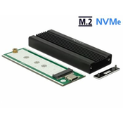 DELOCK ohišje za SSD disk USB-C M.2 NVMe PCIe