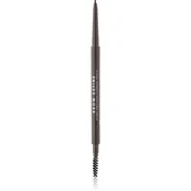 MUA Makeup Academy Brow Define natančni svinčnik za obrvi s krtačko odtenek Dark Brown