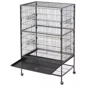 VEVOR Kletka za ptice 800x520x1320 mm ravna zgornja površina shranjevanje