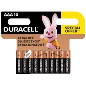 Baterija Duracell Basic AAA 10/1 pakovanje