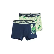 Lindex Spodnjice Minecraft marine/travnato zelena/svetlo zelena/roza