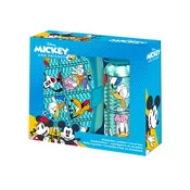 Euroswan Komplet posoda za malico + steklenica - Mickey Mouse in prijatelji