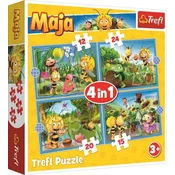 Trefl Set slagalica Pcelica Maja, 4 komada