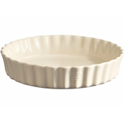 EMILE HENRY keramični pekač za pito, 24 cm, Argile, 1,15 l, krem