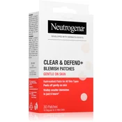 Neutrogena Clear & Defend+ obliži za problematično kožo za občutljivo kožo 30 kos