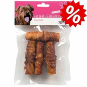 Dokas zvitki za žvečenje iz piščanca - varčno pakiranje - 5 x 70 g