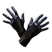 Toylie Latex Gloves Black M