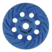 Diamantni disk za suho brušenje TYROLIT Standard DGU** 125x20x22.2 mm