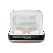 INF Športne brezžične slušalke z ušesnim trakom, 480mAh, hitro polnjenje PinkGold, (5000323485)