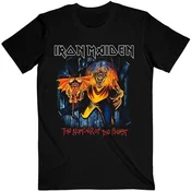 Iron Maiden Majica Number Of The Beast Eddie Panel Burst Unisex Black 2XL