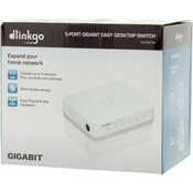 Switch D-LINK GO-SW-5G, 5-Port 10/100/1000 Mbps, Gigabit
