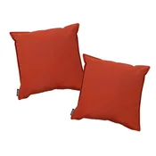 Set 2 kom vanjskih jastuka MADISON ECO 50x50 cm, narancasta