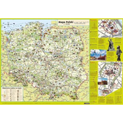 Plansza edukacyjna - Mapa Polski Junior