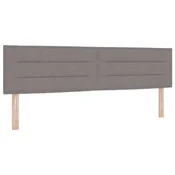 Vidaxl Vzglavje Taupe 180 cm blago