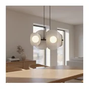 Luster na sajli ELEMENTI 4xG9/8W/230V siva