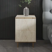 Hanah Home Nocni ormaric Imaj, 40x60x35 cm, Krem