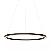 Visilna svetilka črna 80 cm, vključno z LED, 3-stopenjsko zatemnitev - Girello