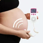 BabyVoice Spominski snemalnik srčnega utripa za nosečnice + Ultrazvočni gel