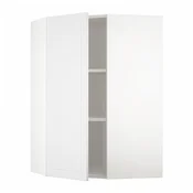 METOD Ugaoni zidni element s policama, bela/Stensund bela, 68x100 cm
