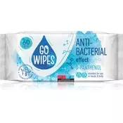 GoWipes Anti-Bacterial Effect D-Panthenol vlažni čistilni robčki za roke in telo 60 kos