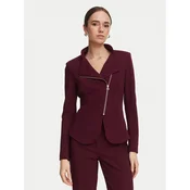 Rinascimento Suknjič CFC0130203003 Bordo rdeča Slim Fit