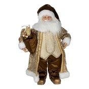 Figura Deda Mraz zlatno/braon H.66cm Poliester 139127