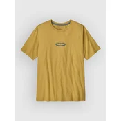 Patagonia 95 Oval Logo moška majica lynx tan