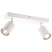Brilliant LED stropni reflektor Taio 2-plamenski bel 35,5 cm