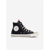 Black Womens Converse Chuck Taylor All Star Ankle Sneakers - Womens