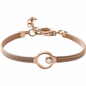 Skagen Očarljiva bronasta zapestnica s kristalom Kariana SKJ0851791