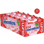 Mentos Pure Fresh Gum jagoda 10 x 30 g