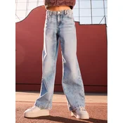 Roxy Jeans hlače Milla ERGDP03080 Modra Wide Leg