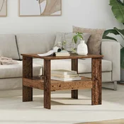 vidaXL Klubska miza Star les 57 x 55 x 45 cm Konstruiran les