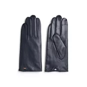 Tommy Hilfiger za ženske. AW0AW17383 Usnjene rokavice Essential Flag black (M/L), Črna, Priložnostno